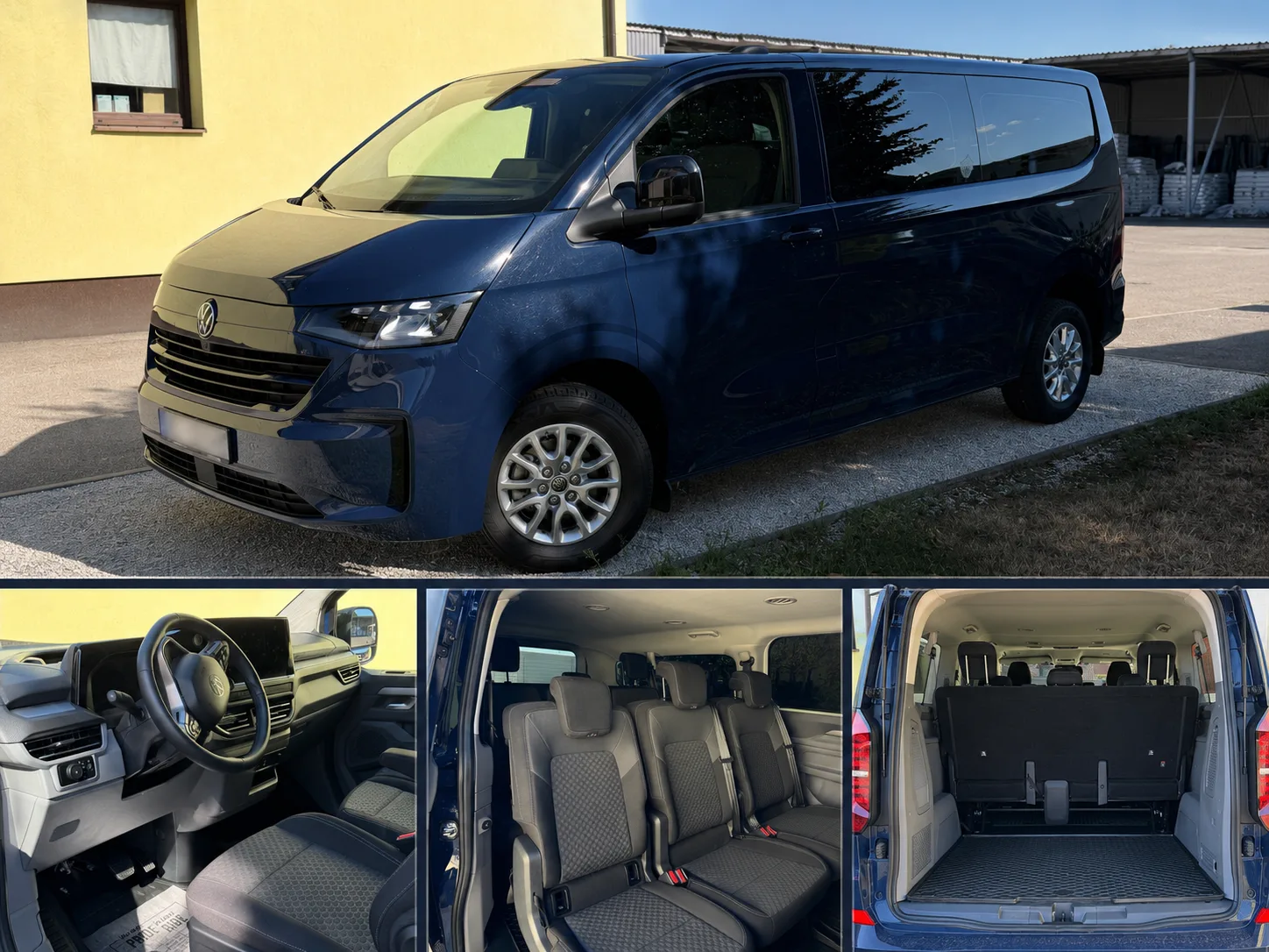 VW Caravelle 8+1 s vozačem – vanjski izgled i putnički prostor